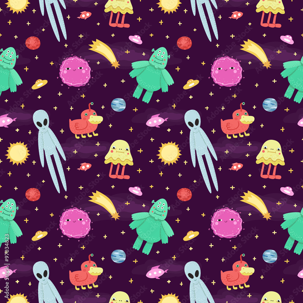 Cartoon Aliens For Kids