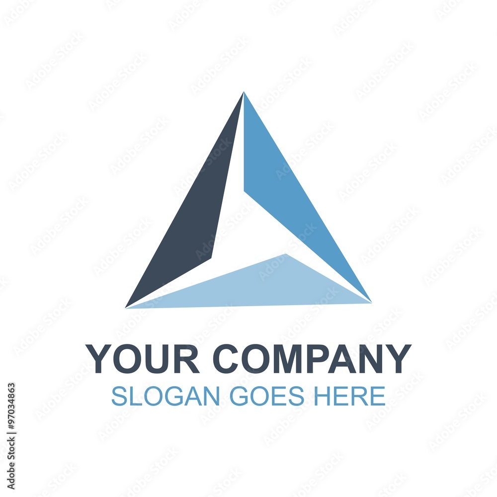 Triangle Pyramid Icon Vector Logo Triangle Pyramid Icon Vector Logo