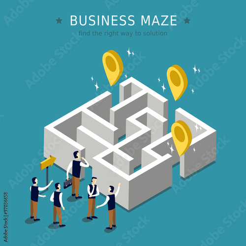 business maze