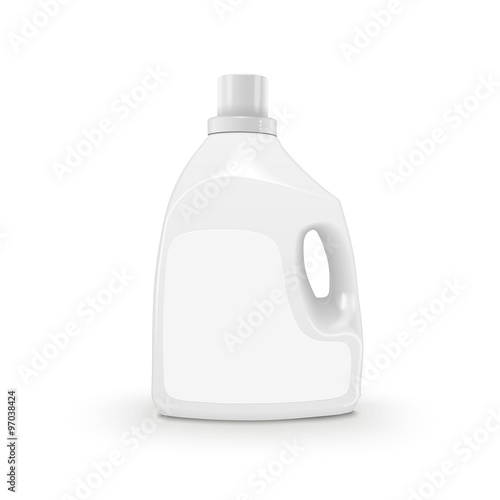 plastic detergent container