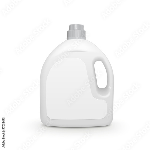 plastic detergent container