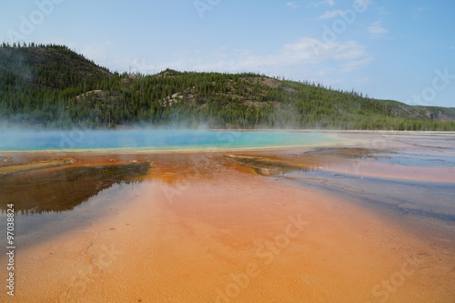 Prismatic Spring USA with all kinds of beautiful colors.