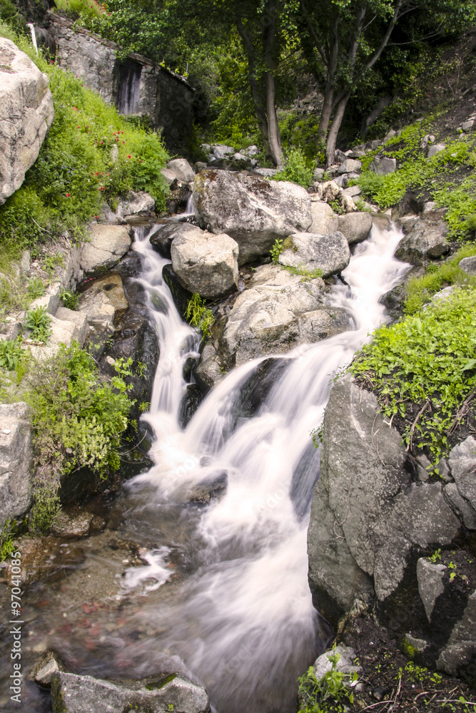 Stream of Ambroz Valley, Banos de Montemayor, Extremadura