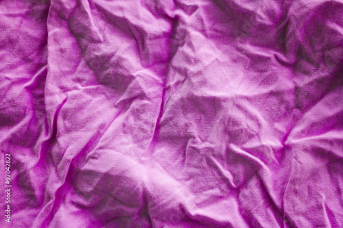 Crumpled fabric texture