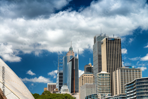 Sydney buildings and city skyline