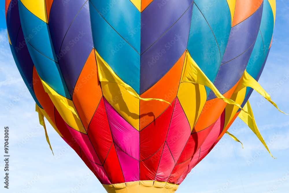 Fototapeta premium Colorful Hot Air Balloon