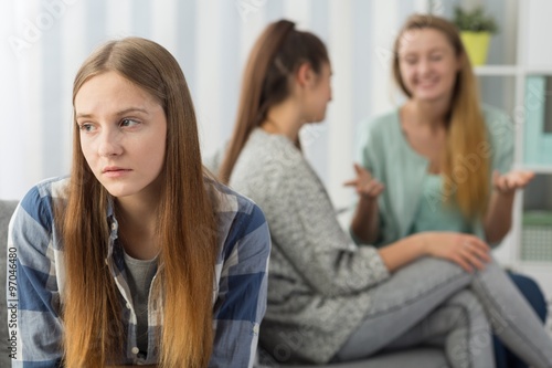 Teenager excluded from group