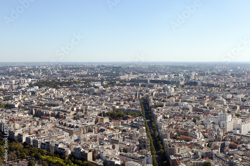 Roofs of Paris.