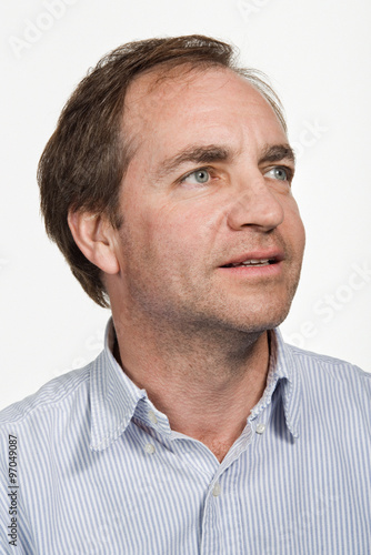 Portrait of mature adult Caucasian man