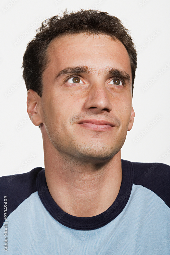 Fototapeta premium Portrait of mid adult Caucasian man