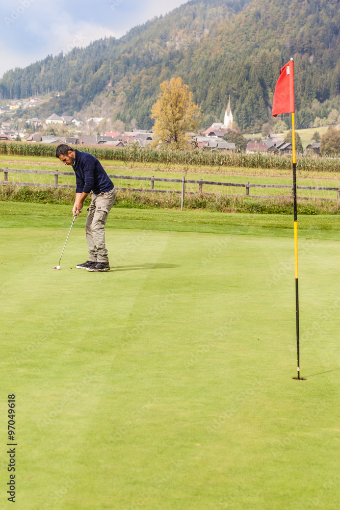 Obraz premium Last hole