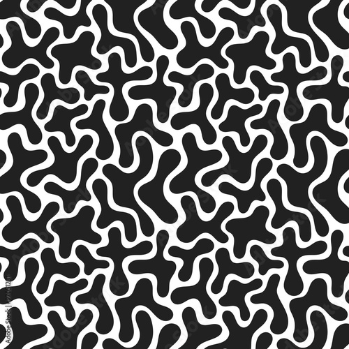 Abstract background - black and white spotty background