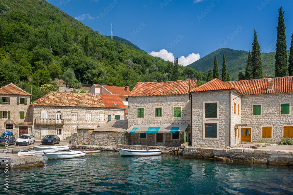 Old Montenegrian fisherman's village