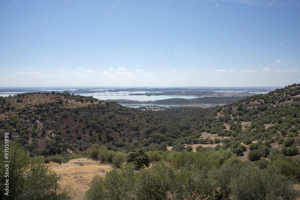 View over the Alqueva, Portugal