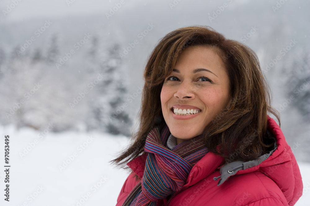 Portrait of a mature woman