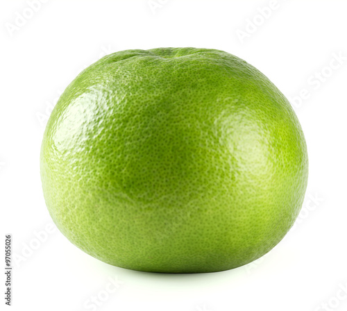 Green juicy grapefruit