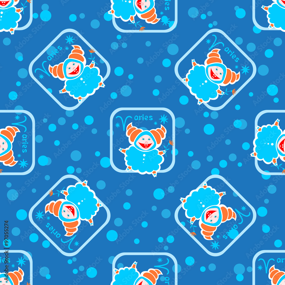 aries seamless pattern aries seamless pattern