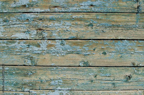 Foto The old peeling boards
