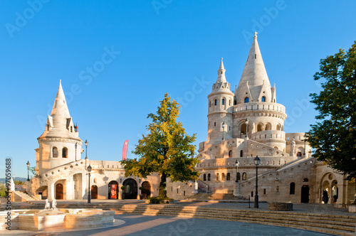 The so called Fisherman's Bastion, Budapest, Hungary