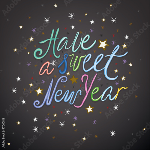 Sweet Typography vector 