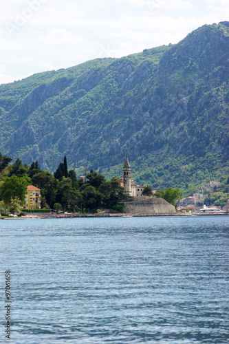 View of Dobrota (Montenegro)