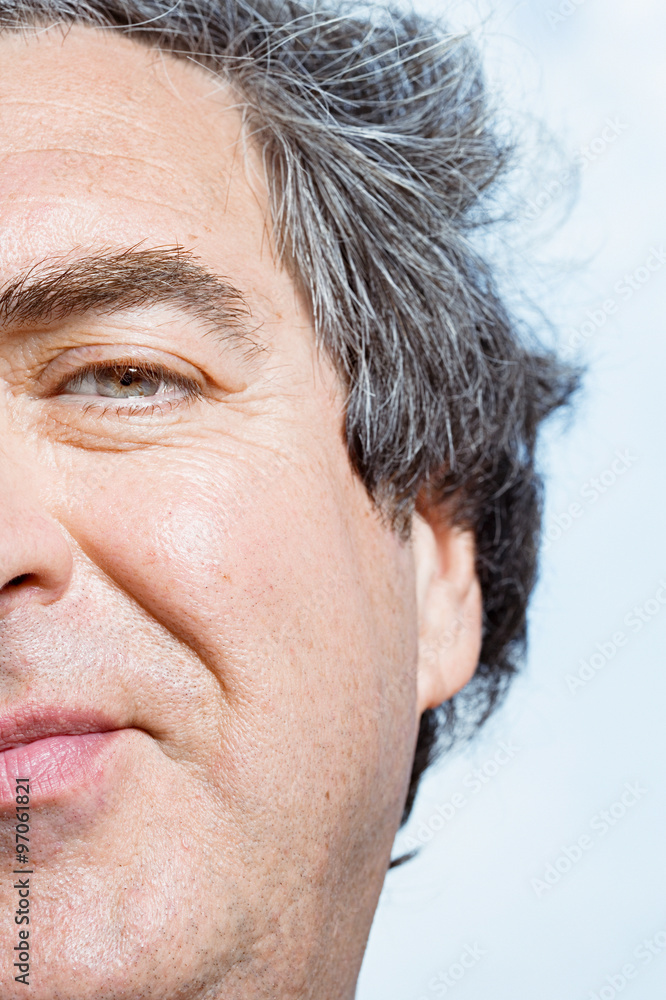 Obraz premium Face of a mature man