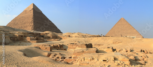 Die Pyramiden und Sphinx von Gizeh in Ägypten  #97066200