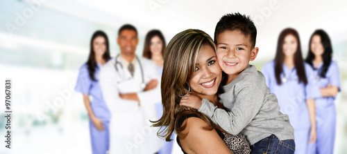 Family At Hospital