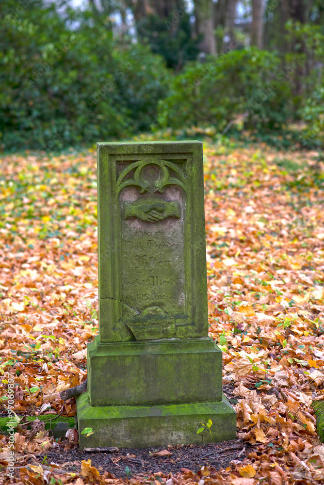 Obraz premium Antiker Grabstein