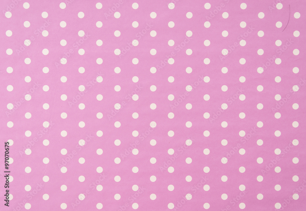 white polkadot with pink background white polkadot with pink background