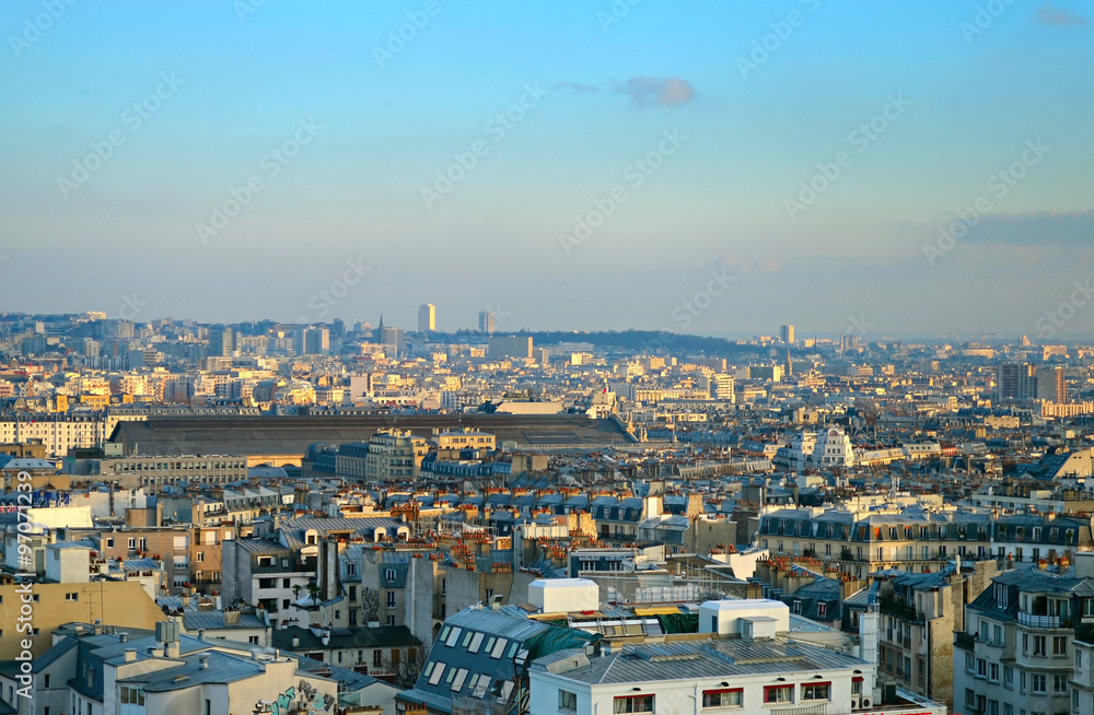 Paris overview, France