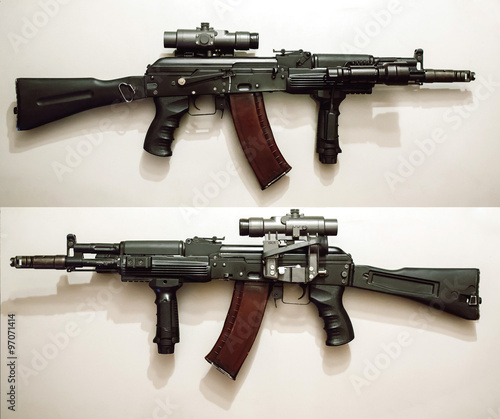 AK-105 assault rifle.