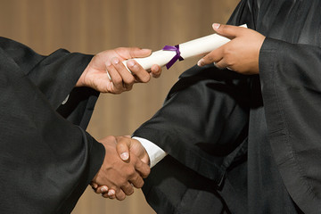 Student graduation ceremony