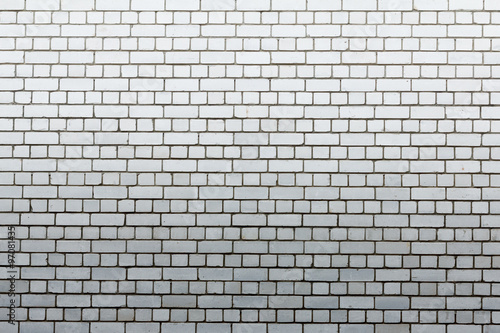 Abstract texture light gray and aged brick wall background