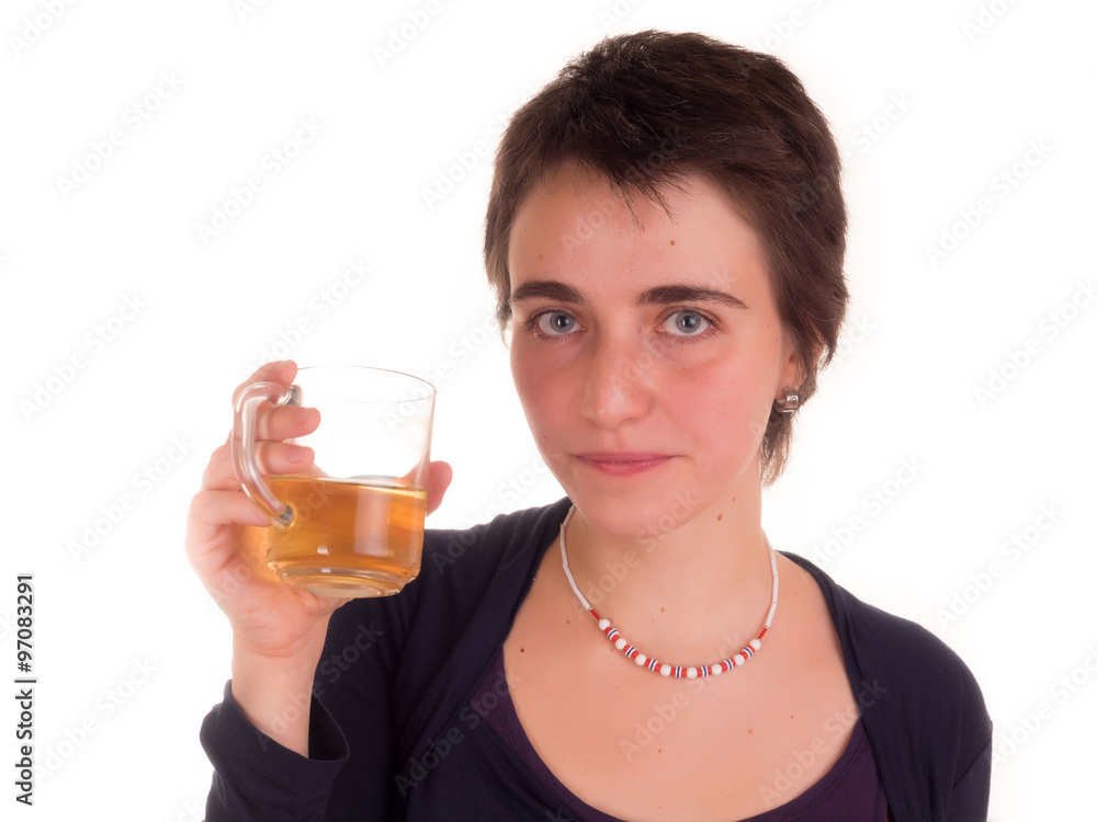 young adult woman with short hair red top on white background in different poses, and various facial expressions. Not Isolated young adult woman with short hair red top on white background in different poses, and various facial expressions. Not Isolated
