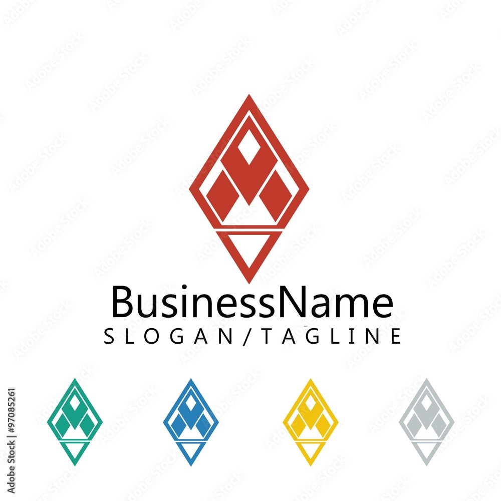 Rocket logo icon Vector Rocket logo icon Vector