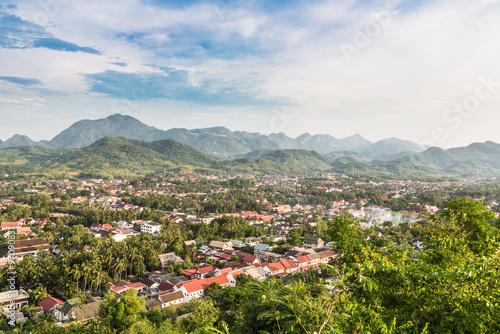 Aerial view of Luang Prabang in Laos © jakartatravel