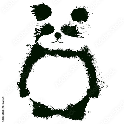 Fototapeta Naklejka Na Ścianę i Meble -  Панда