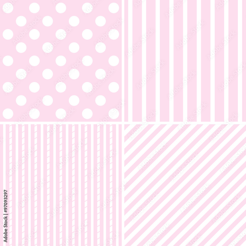 Cute different vector patterns. Cute different vector patterns.