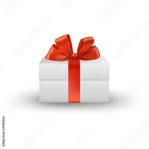 White Square Gift Box © absent84