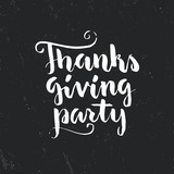Thanksgiving Lettering