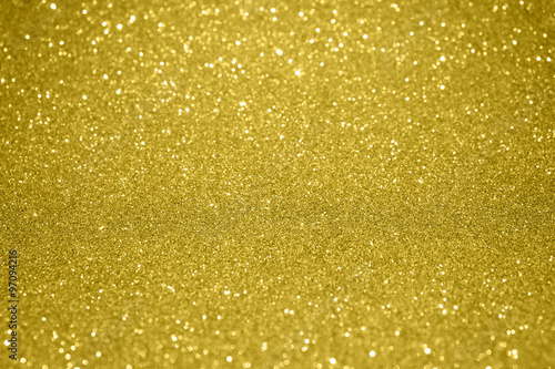 Gold glitter christmas background