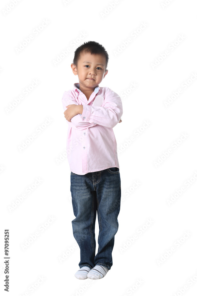 Portrait of happy little boy , isolated on white Portrait of happy little boy , isolated on white