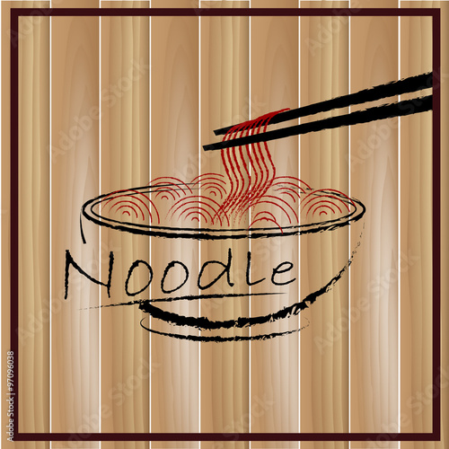 noodle logo design