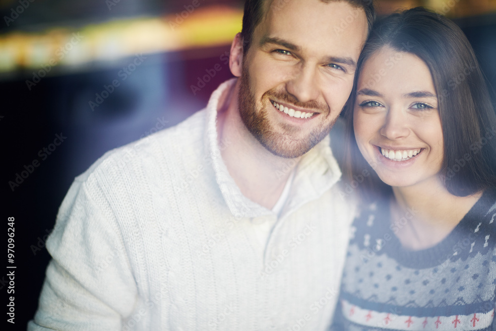 Smiling couple Smiling couple