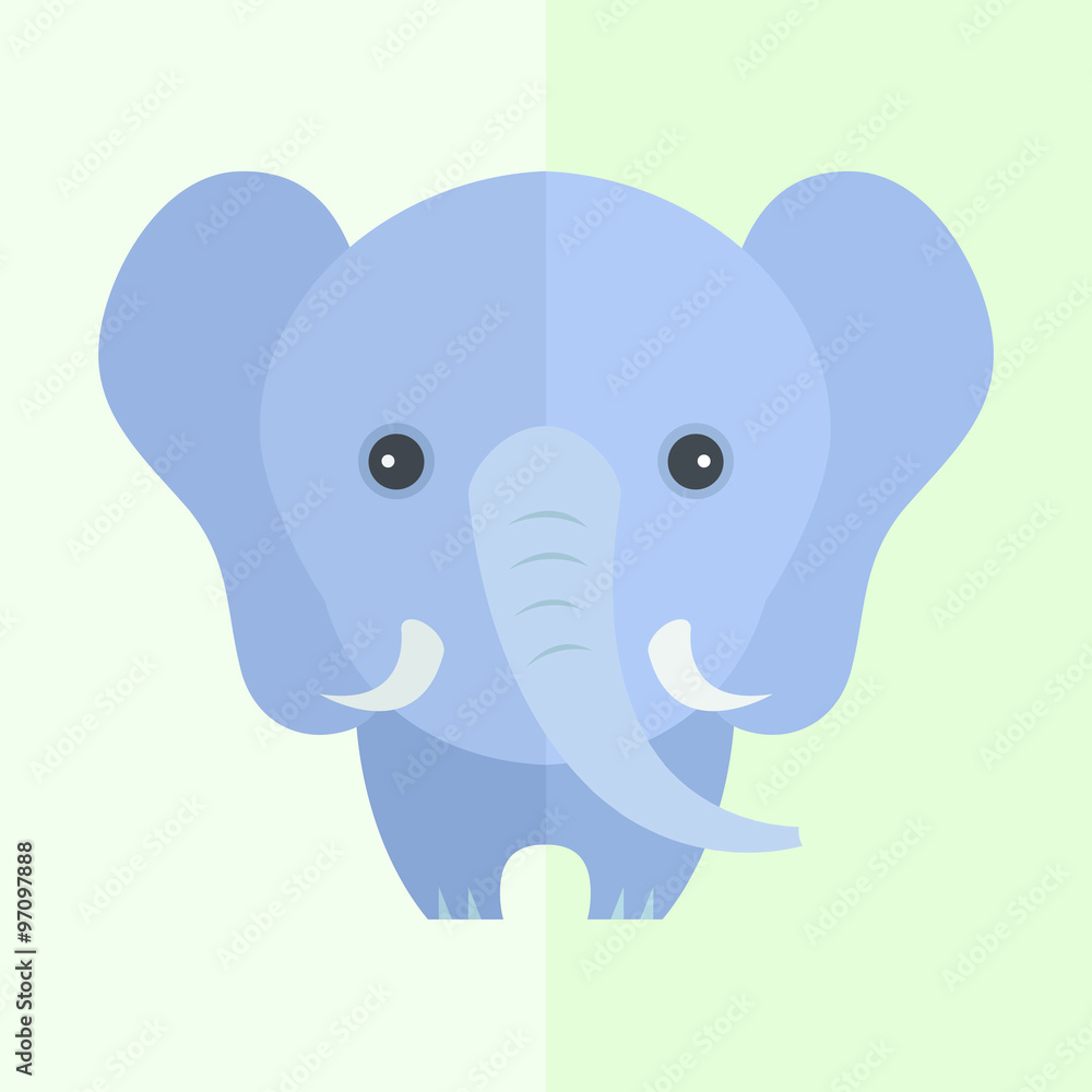 Funny Elephant Vector illustration
Funny Elephant Vector illustration