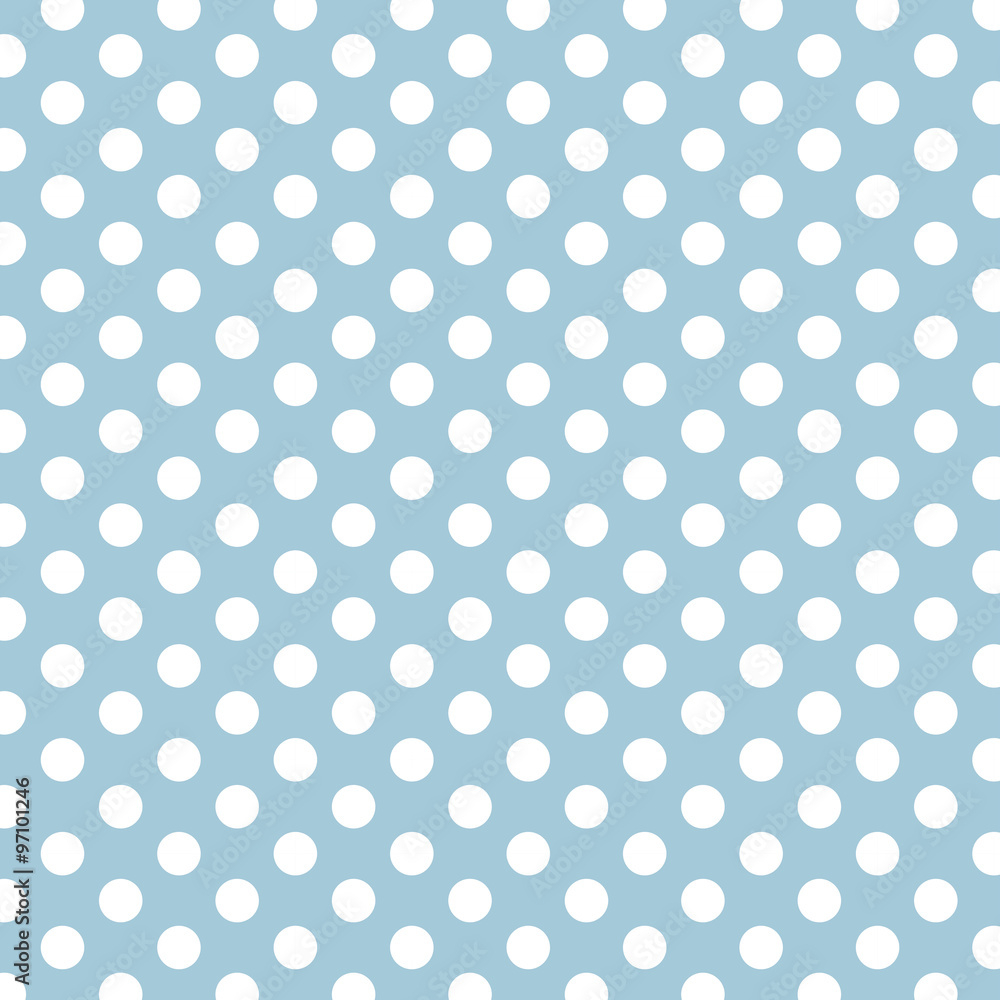 Polka dot vector background pattern.