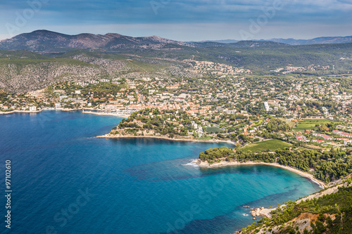 Cassis City And Surrounding Nature -Cassis,France © zm_photo
