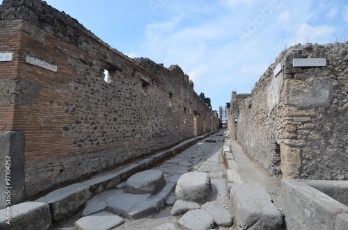 Pompeii in Italy