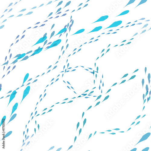 Photography swimming fish background